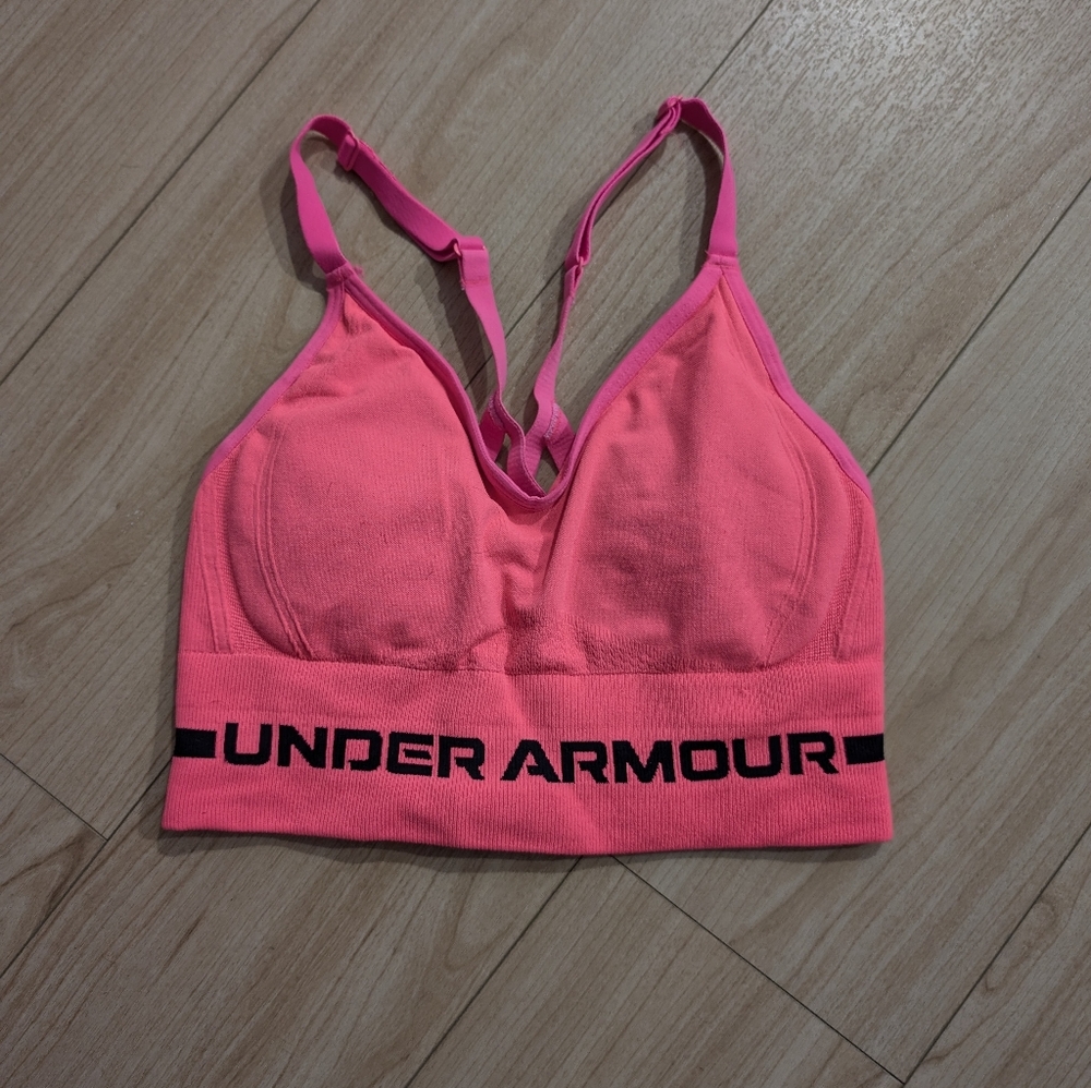 Under Armour Pink Sports Bra